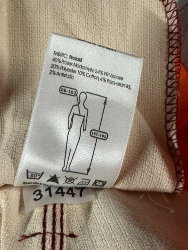 Pulsar Electric FR AST ARC Hi Vis Orange Combat Trouser PRARC07 40” Reg. L 31” - Picture 6 of 19
