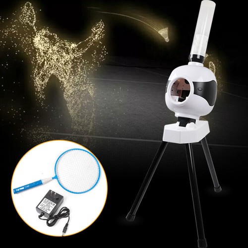 Máquina de servir de bádminton automática Entrenador Bádminton Robot Lanzador 110V NUEVO - Imagen 6 de 10