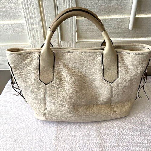 Aimee Kestenberg Convertible Shoulder Bag Sand Off White Cream ($278) - Picture 11 of 14