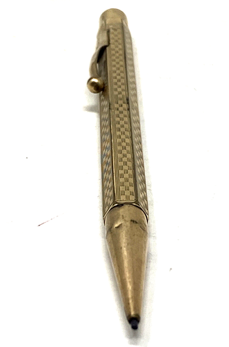 Vintage Edward Todd & Co NY Gold gefüllt Twist Druckbleistift USA feine Spitze - Bild 9 von 9