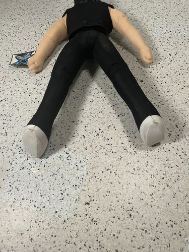 Vtg WCW Sting NWO 1999 Plush 9" Plastic Head Play By Play - Picture 8 of 11