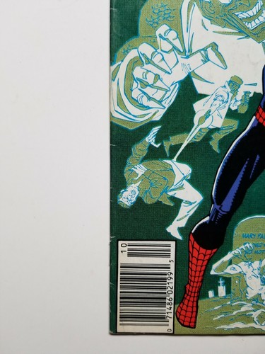 THE SPECTACULAR SPIDER-MAN #181 "THE CHILD WITHIN" PART 4 OF 6 RARE NEWSTAND - 第 3/5 張圖片