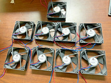 LOT OF 9 DELTA EFB0912SH DC 3.5 x3.5 x 1 inches BRUSHLESS COOLING FAN