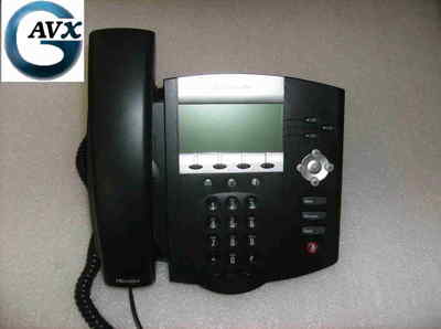 中古】SoundPoint IP 450 SIP対応 IP電話機 (PoE対応モデル)