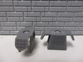 (A9/19) LEGO 2x 30174 Armor / Breastplate New Dark Grey Samurai / Ninja 9446