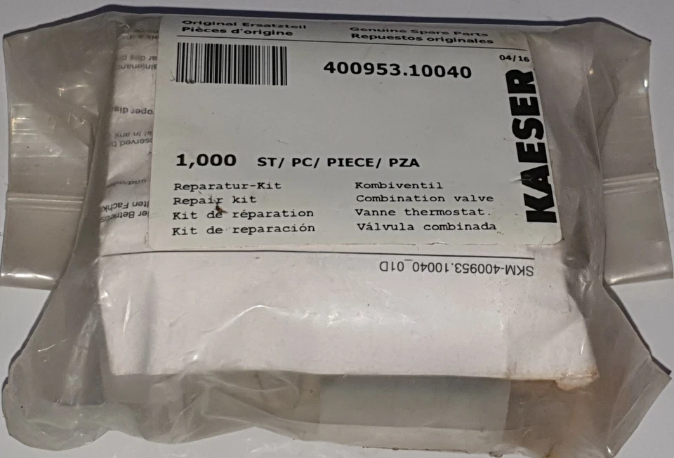 Vanne De Combinaison KAESER KOMPRESSOREN, Kit De Réparation 400953.10040 - Photo 2/4