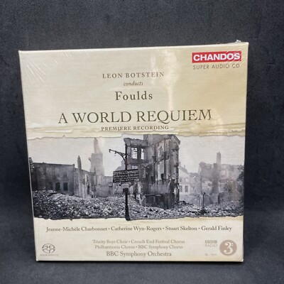SEALED Foulds: A World Requiem Leon Botstein (Hybrid Super Audio 2-CD) SACD 2008