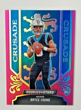 2023 Panini Rookies & Stars Crusade BRYCE YOUNG RC Pink prizm 65/75 #CR-5