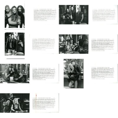 AIRHEADS: 1  Pressefotosatz (7 Fotos 13x19cm) BRENDAN FRASER ADAM SANDLER STEVE