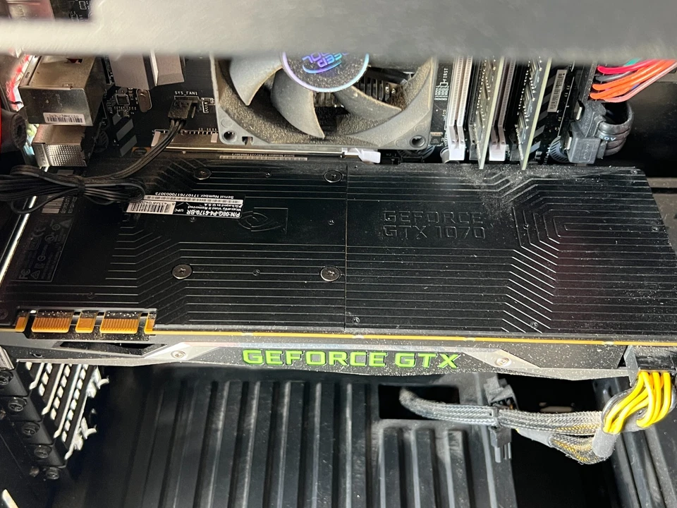 Custom Gaming Dekstop PC Ryzen 7 1700X 3.8GH 16GB RAM Nvidia GeForce GTX 1070 8G - Image 3 of 4