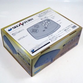 Sega Saturn VIRTUA STICK Fighting Controller HSS-0104 Japan Import SS Boxed USED