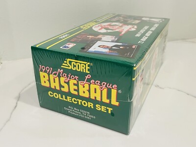 1991 Score Baseball Collector Set Factory Sealed 900 Cards - MLB
