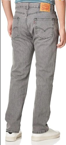 Levi's Men's 505 Regular Fit Jeans Grey Buzz 42W x 30L Levi Strauss Pants - Picture 2 of 8