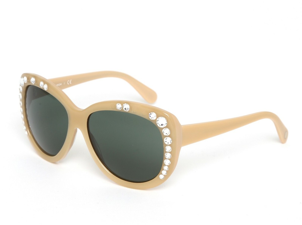 Tory Burch Rhinestone Cat Eye Sunglasses TY7057- B Tory Burch Sunglasses TY 7057-B 501/87 57-14-135 main image 2