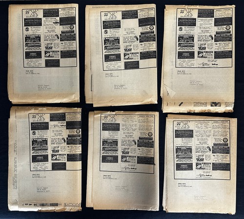 1961 Drag News Vol. 7 #1-39 Near Complete Run of 38 Newspapers! Free Shipping! - Bild 10 von 10