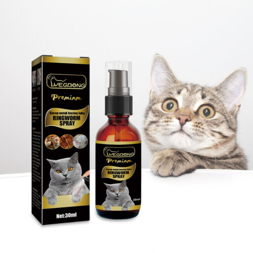 30ML Topical Antipruritic Spray Professional Ringworm Treatment Cat Accessories - Picture 7 of 10