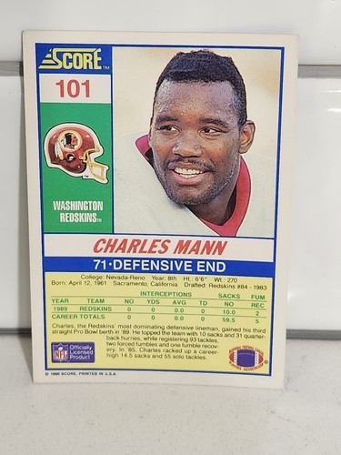 1990 Score Football Complete your set!  Card numbers 1 to 170 - Bild 199 von 337