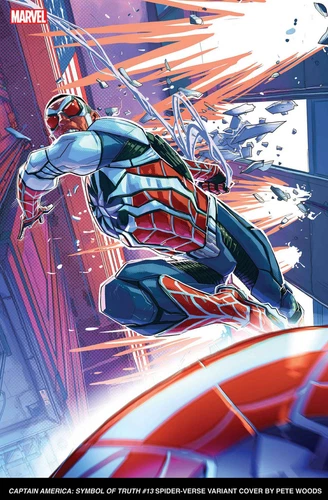 🔥 CAPTAIN AMERICA SYMBOL OF TRUTH #13 Pete Woods Var - 05/31/2023 🔥