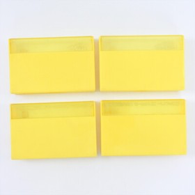 Cartridge Case x 4 SUPER MARIO BROS Version Yellow Famicom Nintendo 2029 fc