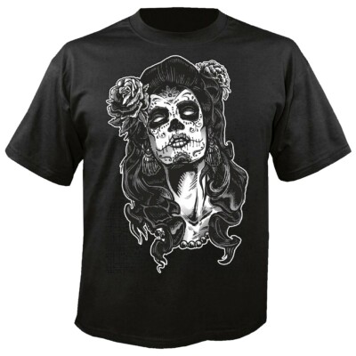 T-Shirt VINTAGE FASHION GOTHIC BIKERSHIRT CHOPPER ROUTE 66 BIKERSHIRT MOTORRAD