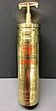 Vintage  BUFFALO  Better-Built   1 Qt. Brass Fire Extinguisher.  **EMPTY**