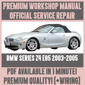 bmw z4 e85 workshop manual pdf