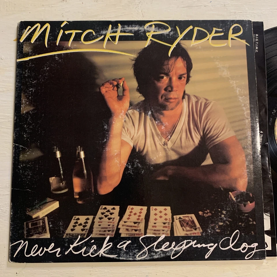 Mitch Ryder Never Kick A Sleeping Dog LP Riva + Lyric Inner Garage Proto Punk EX - Image 2 of 4