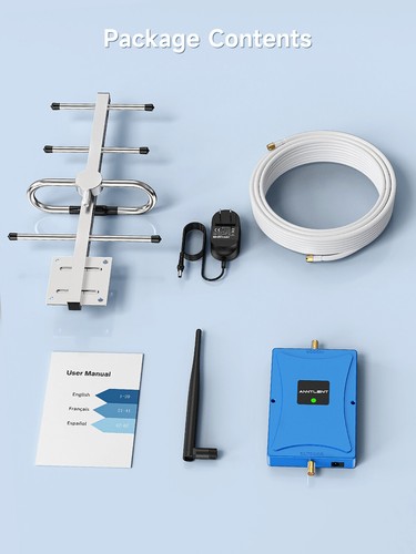 5G 4G 3G 700MHz Cell Phone Signal Booster Band 12/17 Repeater AT&T Amplifier Kit - Picture 6 of 7