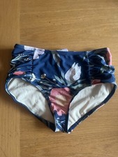 Lime Ricki Women  s Green Floral High Waisted Swim Bikini Bottoms