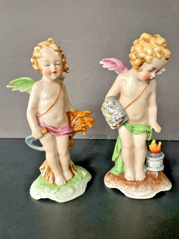 Wallendorf Porcelain ドイツ製 男女 子供 フィギュリン ジッツェンドルファ シッツェンドルフ フィギュリン人形 ジッ