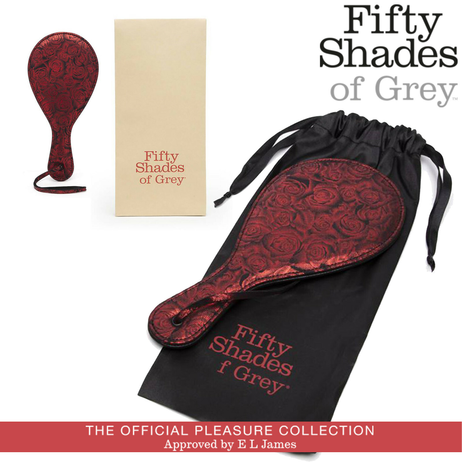 Fifty Shades of Grey Palletta SCULACCIATORE fetish rotondo Round Paddle SPANKER