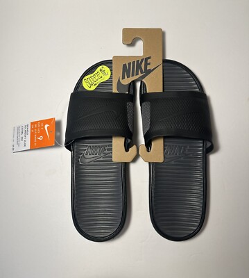 Nike Benassi Solarsoft Men's Size 9 Slides Sandals Black