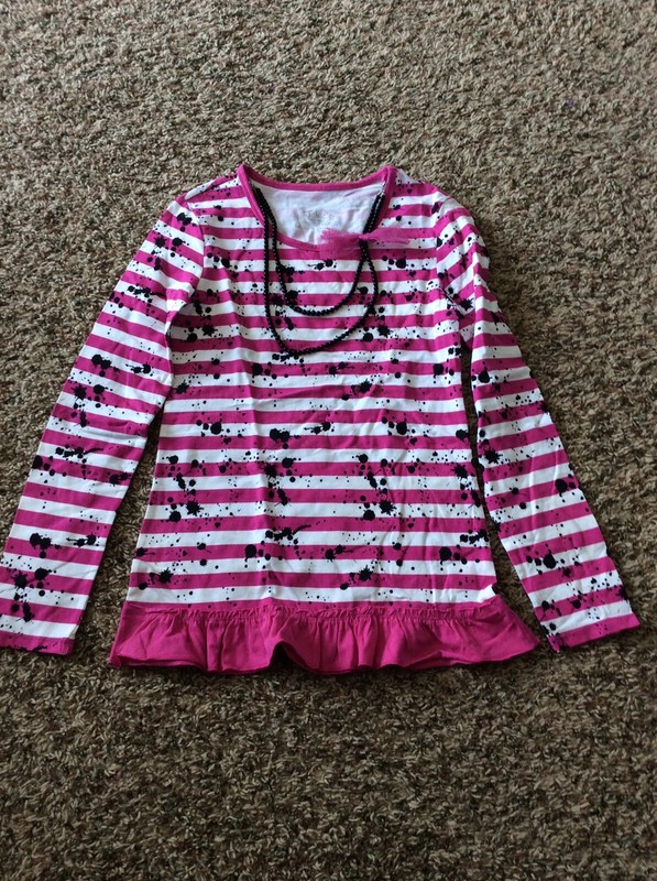 Girls Justice Top Size 10 EUC