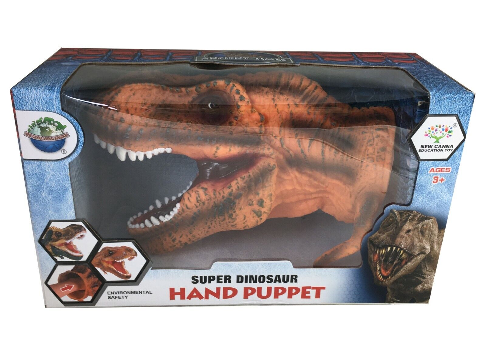 Coolmee Délicate Doigt-Morsure Dinosaure Jouet Réaliste Couleurs Joint  Mobile Simulation Tyrannosaurus Rex Modèle Action Figure Cadeau pour  Enfants 