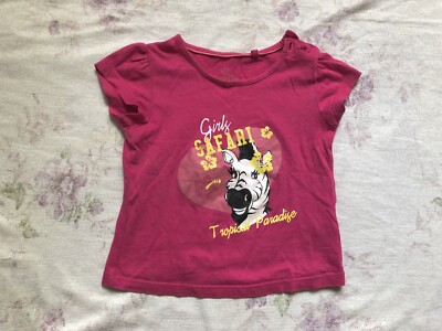 Lupilu girls shirt short sleeve size 86-92 2 years girls shirt short sleeve