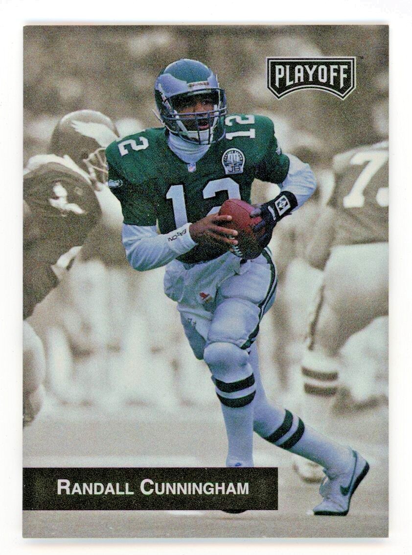 1993 playoff Randall Cunningham Card #12