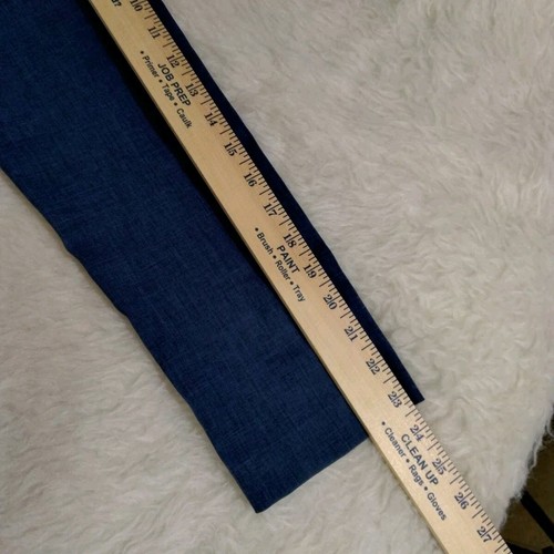 Sag Harbor Woman Size 10 Blazer Blue Three Button Shoulder Pads Bows Lightweight - Picture 12 of 12