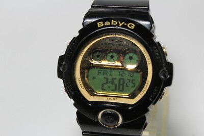 CASIO BG-6901 gold black three eyes casual Baby-G shock resistant