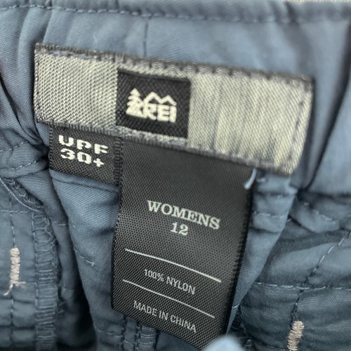 R.E.I. Nylon Activewear Pants Womens 12 Blue 4309 - Picture 4 of 9