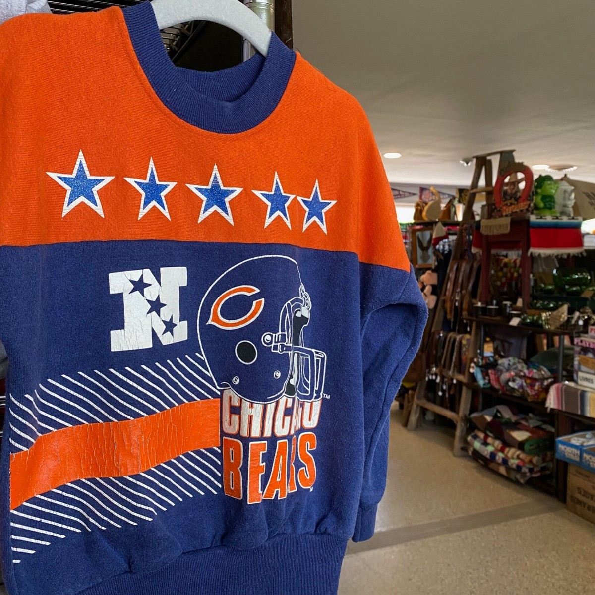 CHICAGO Bears セーター Vintage Chicago Bears Sweatshirt 1990s Vintage CHICAGO BEARS Kids
