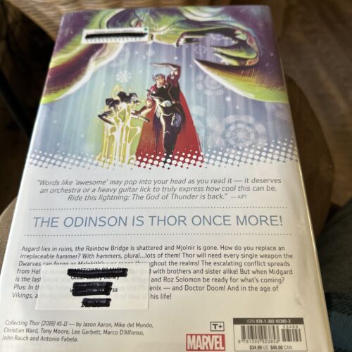 Novela gráfica THOR VOL 4-AARON, DEL MUNDO, WARD - (HC 2019) X-Libris primera edición - Imagen 3 de 5