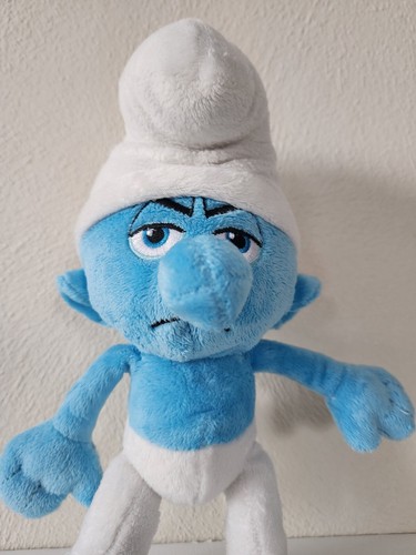 The Smurfs ~ Grouchy Smurf 10" Stuffed Doll - JAKKS Pacific - Picture 2 of 22