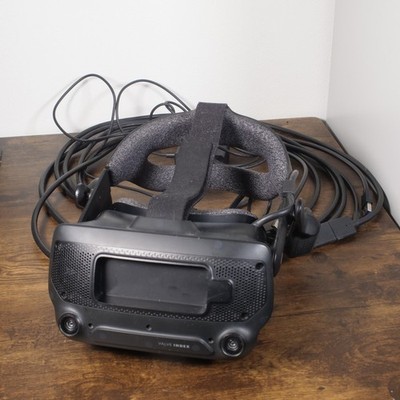 Valve Index VR Headset - Black (V003614-00) - With Box | eBay