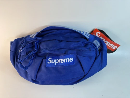 Inspiré par Royal Blue Supreme SS18 sac banane sac ceinture