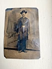 Tintype of a Standing Union Officer (No ID)