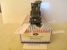 Camion Militaire Brockway Dinky Super Toys d'origine , Poseur De Pont