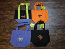 limited Trader Joes halloween mini tote bag brand new all 4 colors 