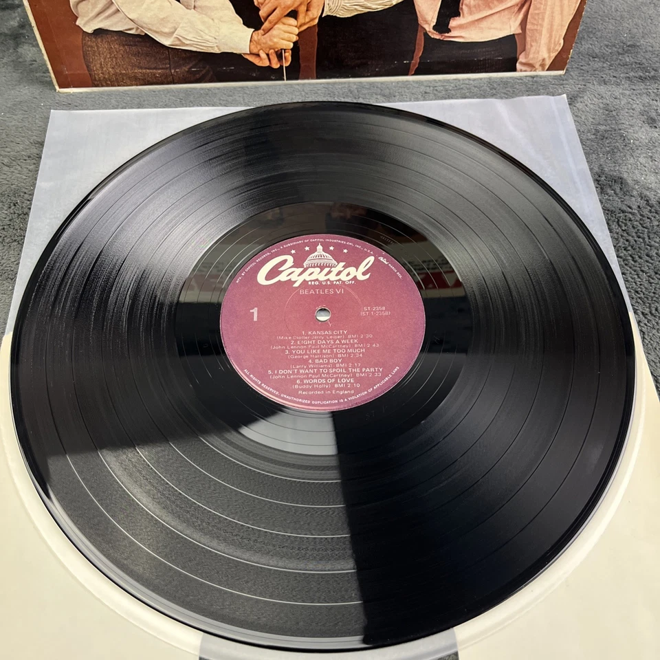 Beatles – Beatles VI USA Pressing LP Vinyl Record Schallplatte Rock - Bild 4 von 4