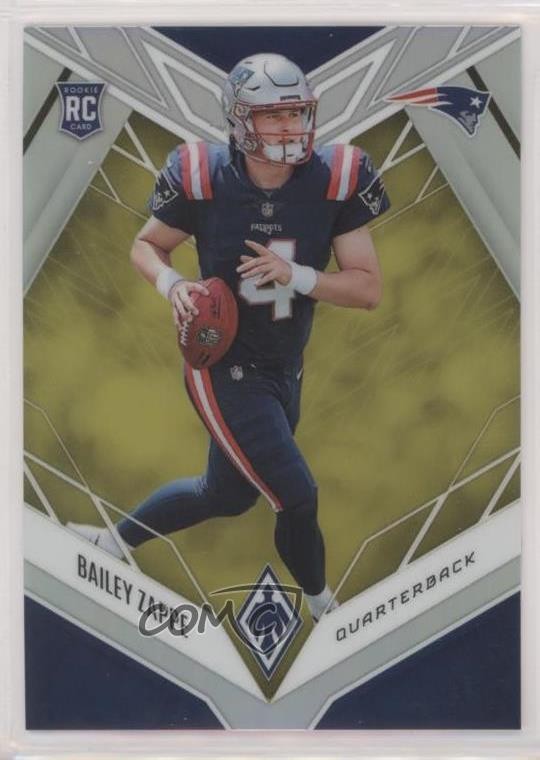 2022 Panini Phoenix Rookies Yellow 43/75 Bailey Zappe #129 2l4