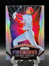 Shohei Ohtani 2019 Panini Prizm Baseball Fireworks Silver Prizm #F15
